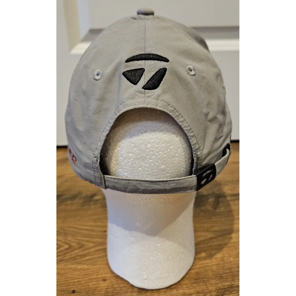 TaylorMade Golf Tour Preferred SLDR Strapback Adjustable Hat Cap Men Women Gray